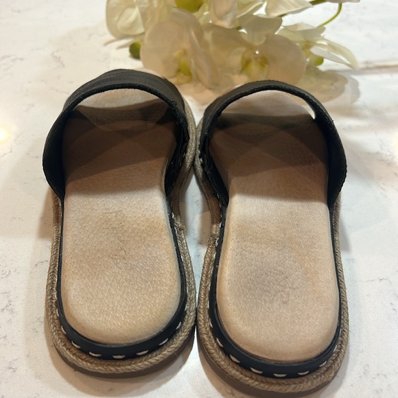 Splendid Leather Calipso Studded Slide Sandals Size 6 - Picture 8 of 14